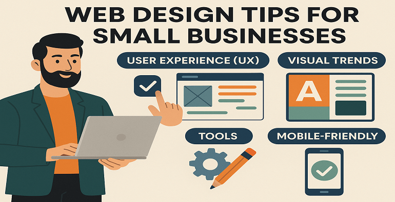 web design tips for small business